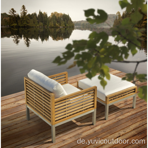 Patio Sofa Outdoor Gartenmöbel Set Sofa-Terrasse